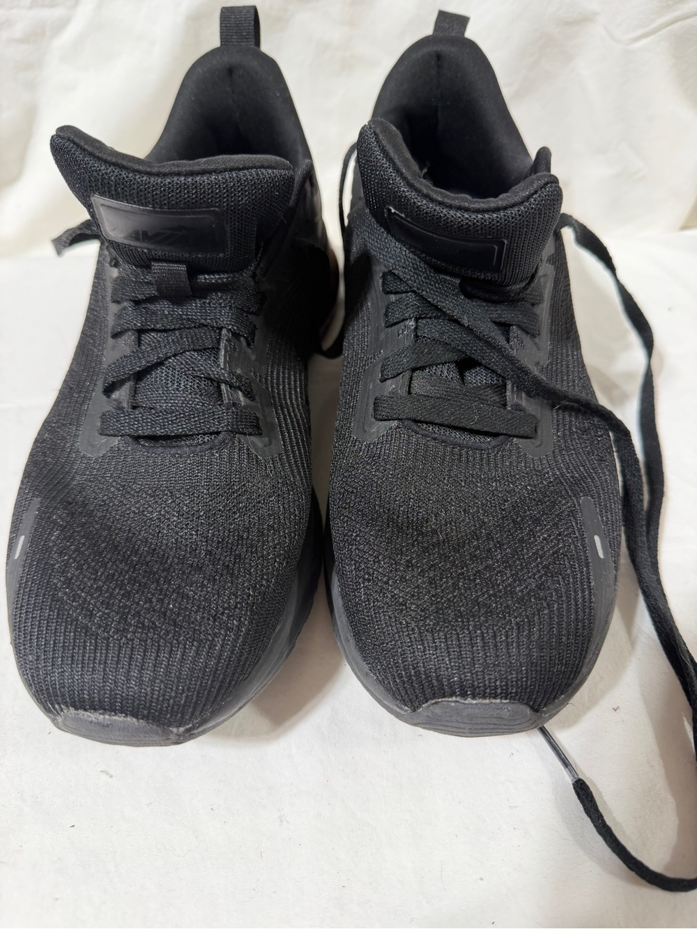 Avia All-Black Knit Running Sneakers